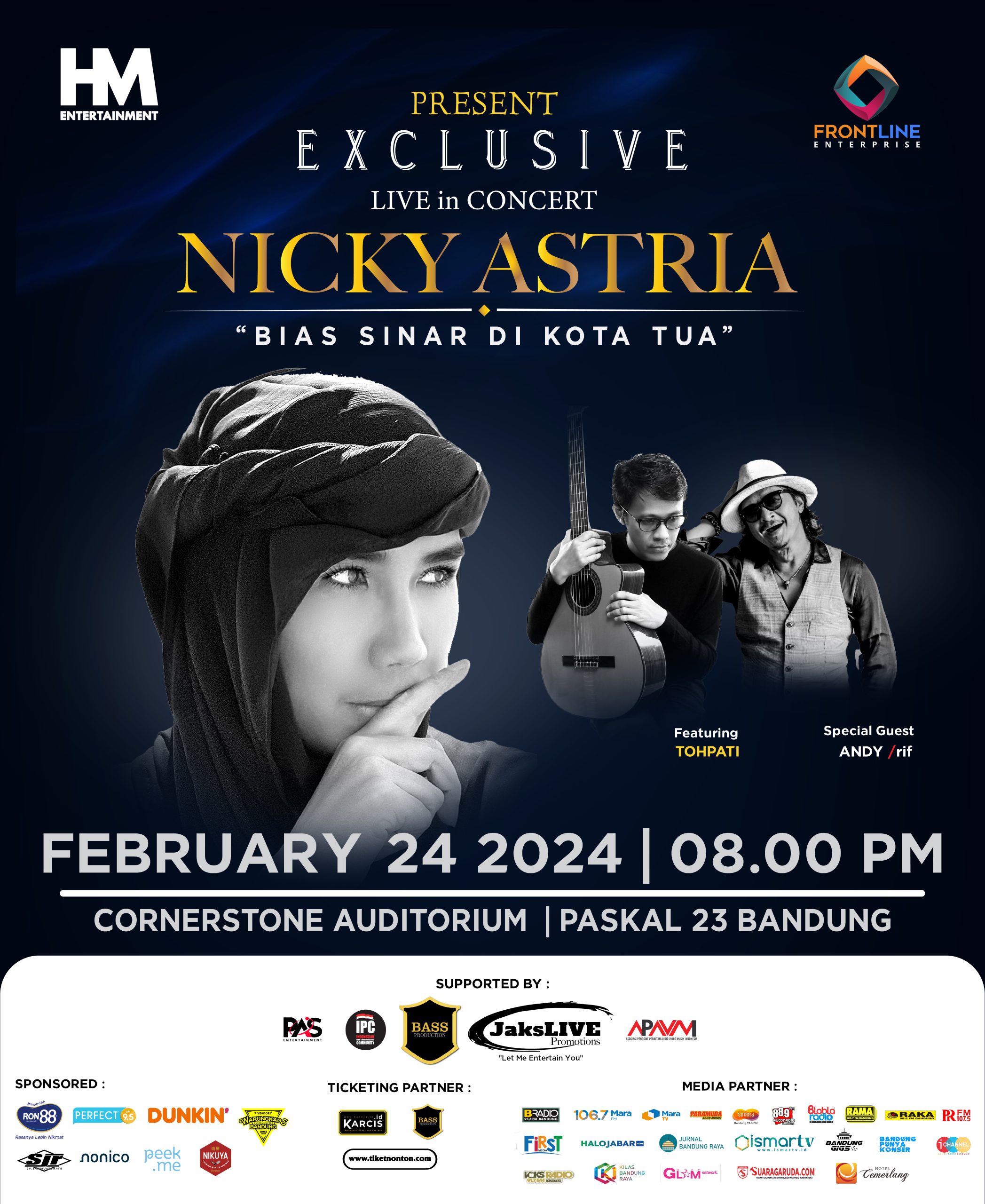 Live In Concert Nicky Astria Februari Bandung Ismartv